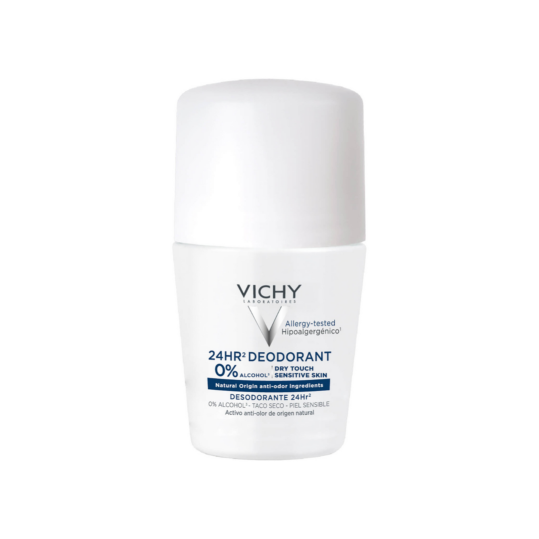 VICHY DESODORANTE 24 H SIN SALES DE ALUMINIO ROLL ON ;50 ML