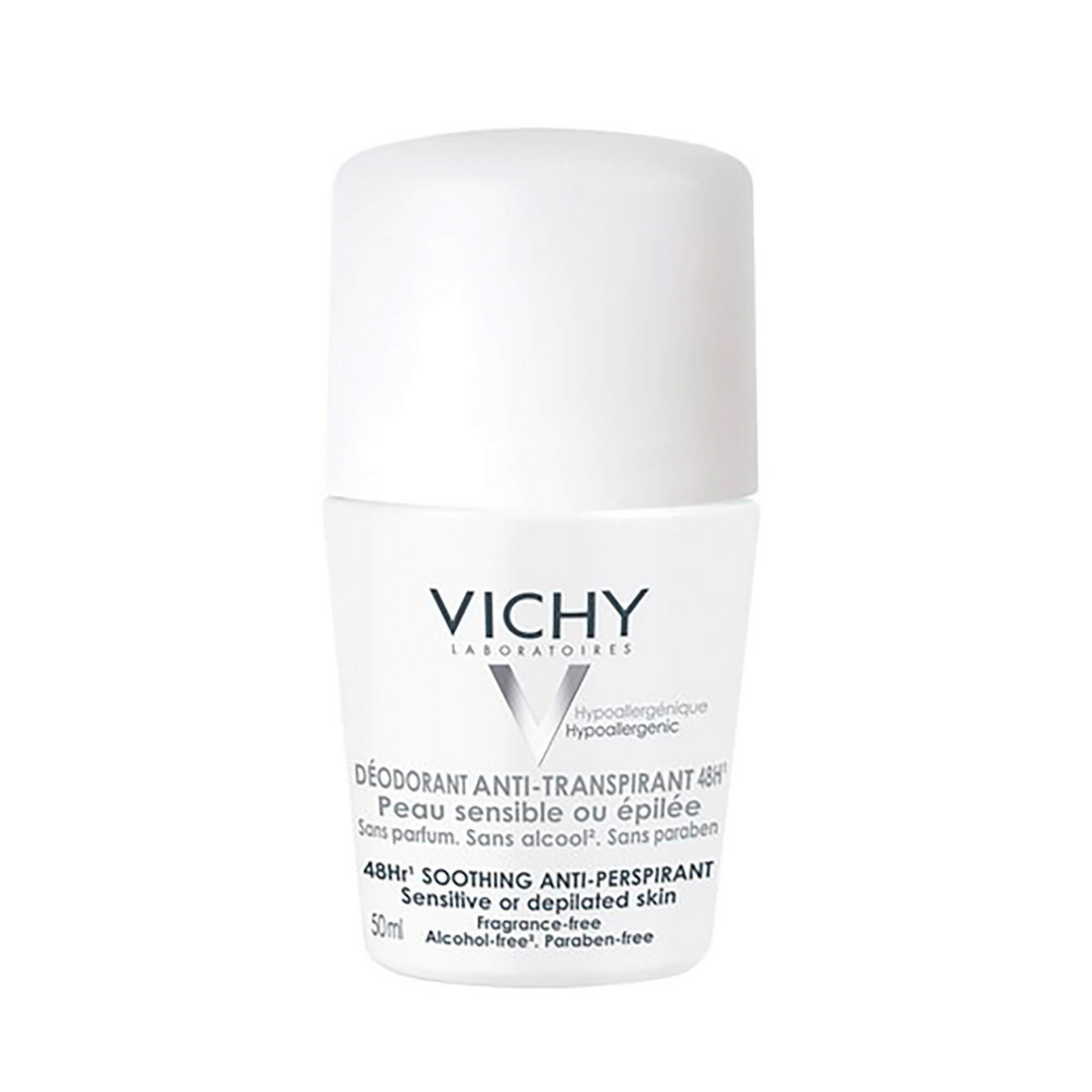 VICHY DESODORANTE BOLA PIEL SENSIBLE; 50 ML