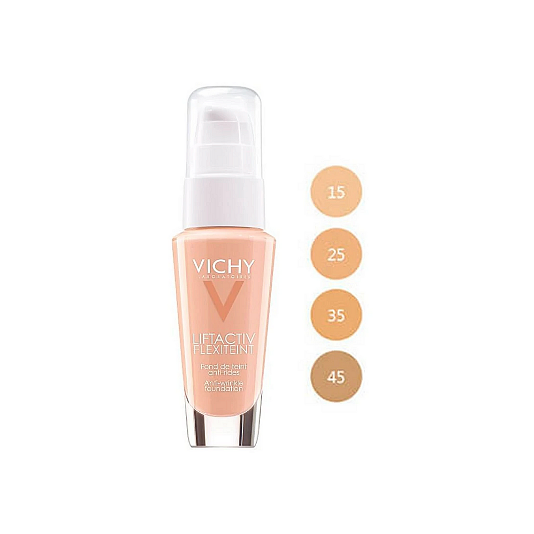 VICHY FLEXILIFT TEINT FONDO DE MAQUILLAJE ANTIARRUGAS COLOR 35 SAND; 30 ML