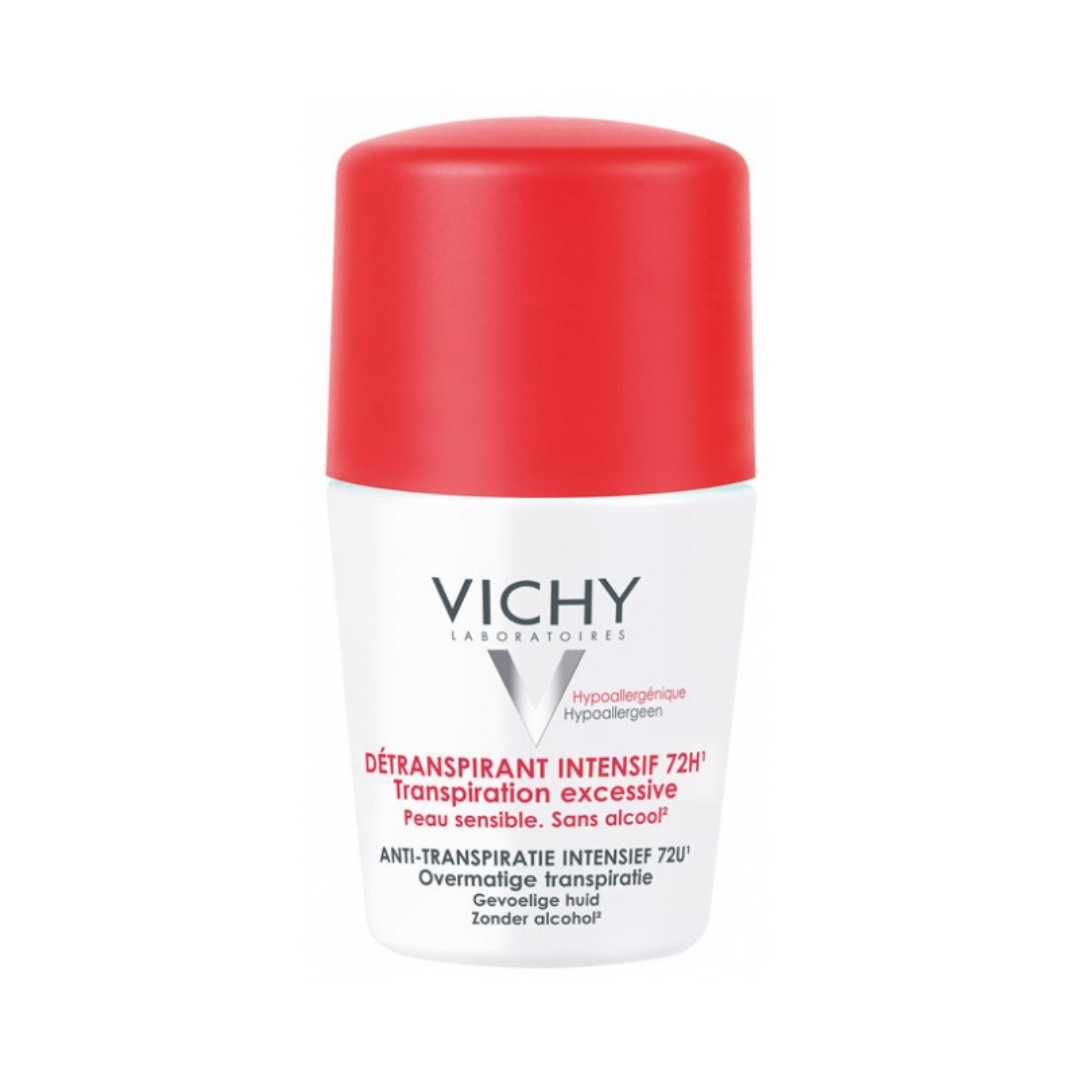 VICHY STRESS RESIST TRATAMIENTO INTENS ANTITRANSPIRANTE 72 H ROLL ON ;50 ML