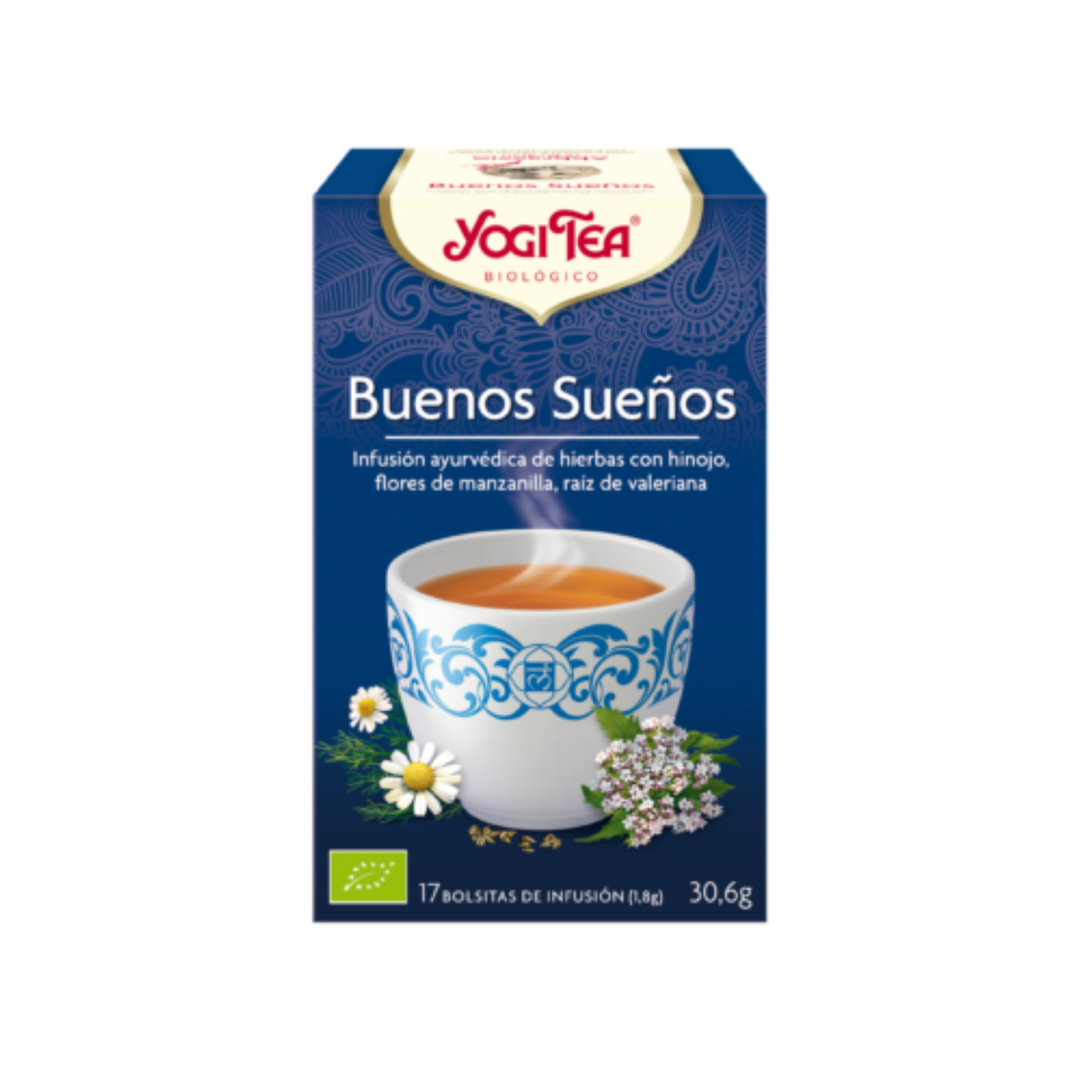 YOGI TEA BUENOS SUEÑOS ; 17 BOLSITAS