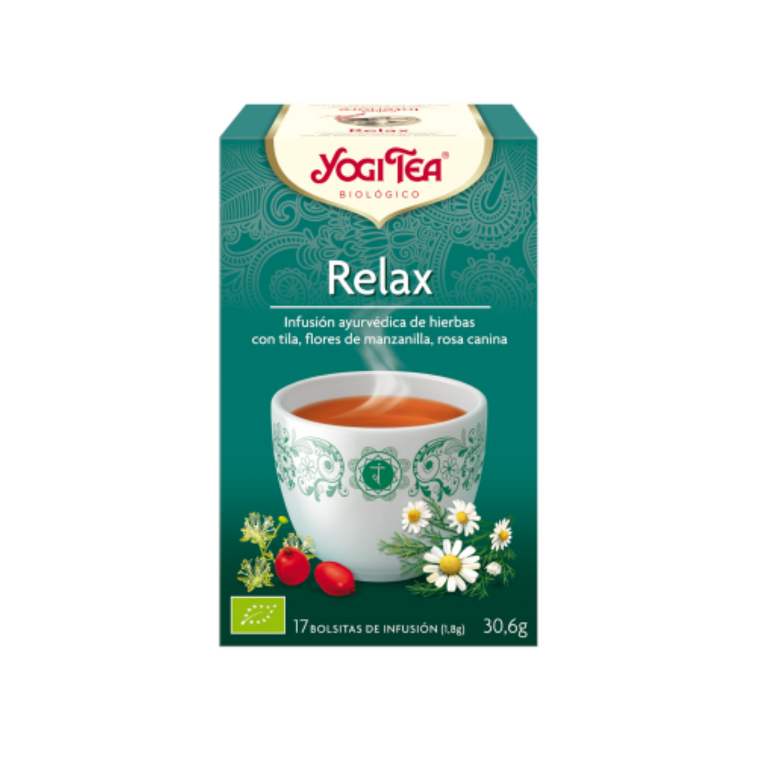 YOGI TEA CALMA INTERIOR RELAX ; 17 BOLSITAS