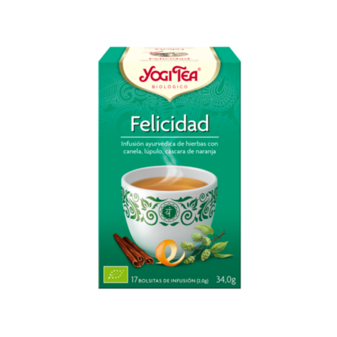 YOGI TEA FELICIDAD 17 BOLSITAS