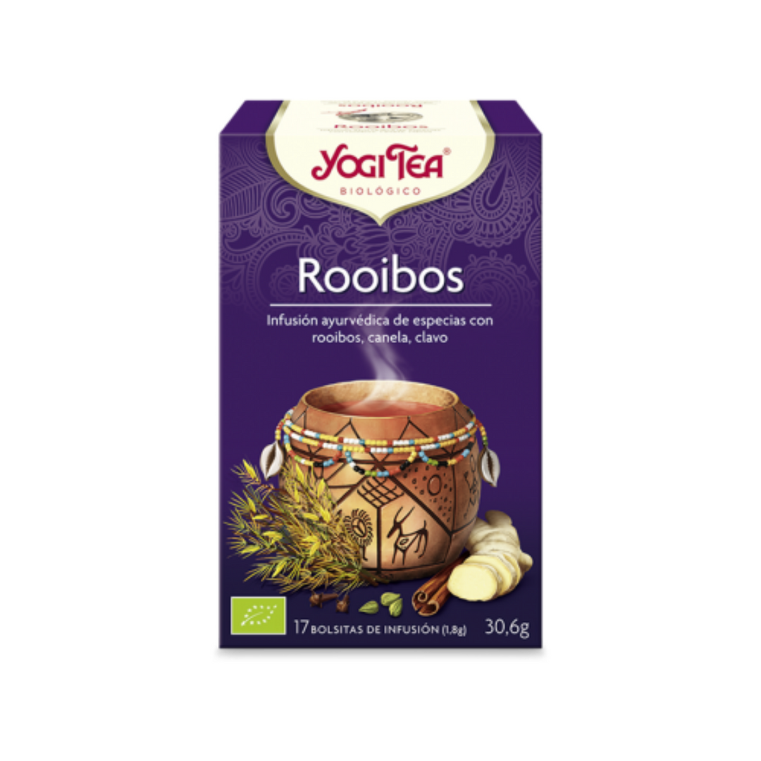 YOGI TEA ROOIBOS ; 17 BOLSITAS