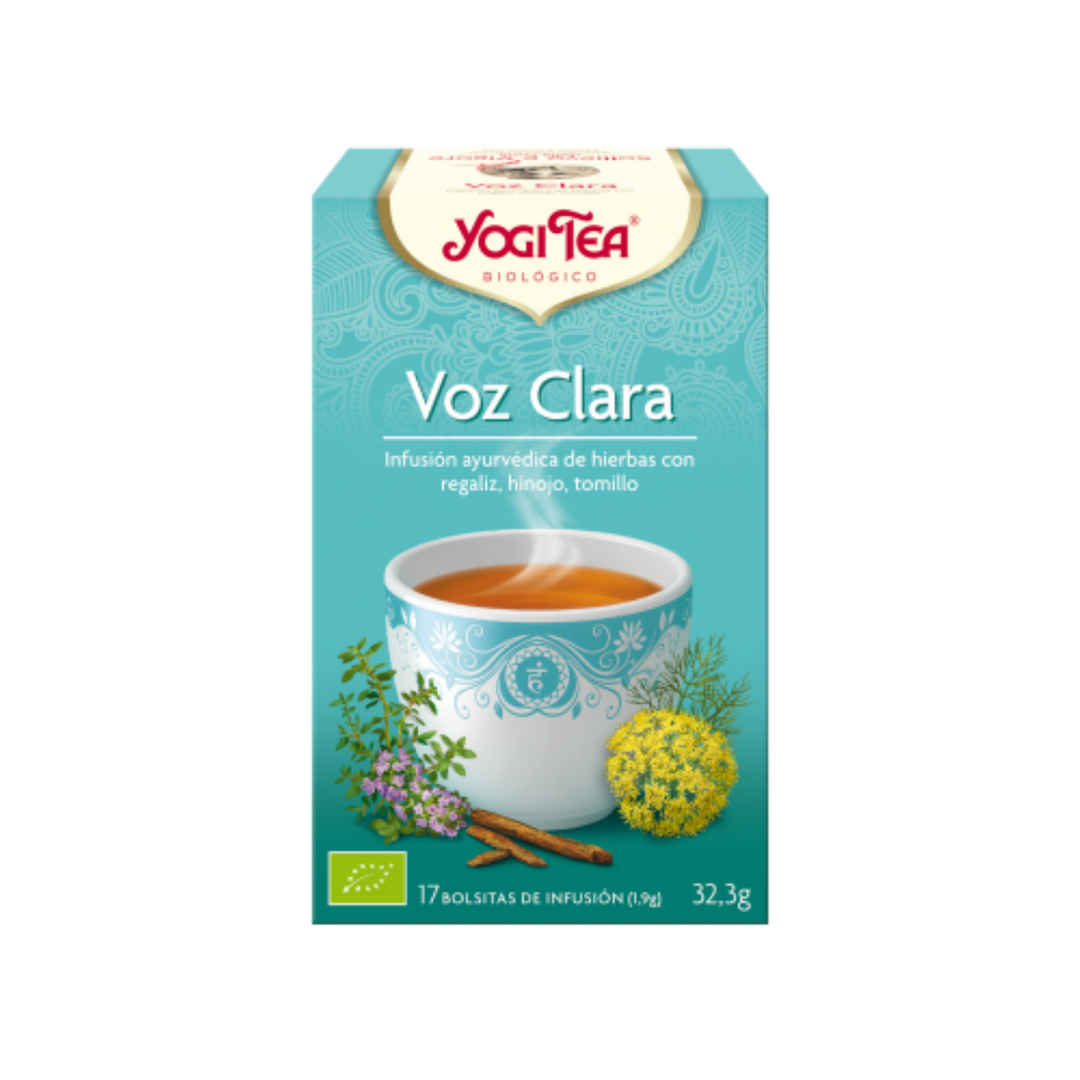 YOGI TEA VOZ CLARA ; 17 BOLSITAS