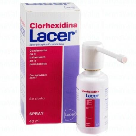 LACER CLORHEXIDINA SPRAY ; 40 ML