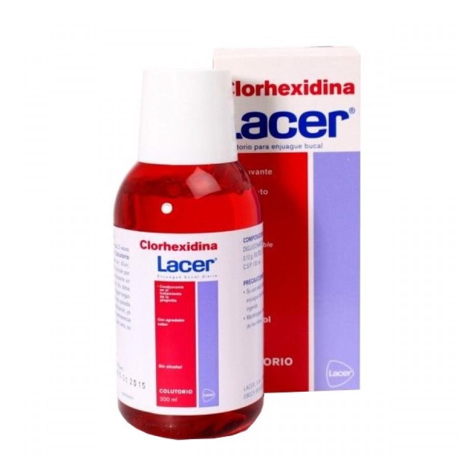 LACER COLUTORIO CLORHEXIDINA; 200 ML