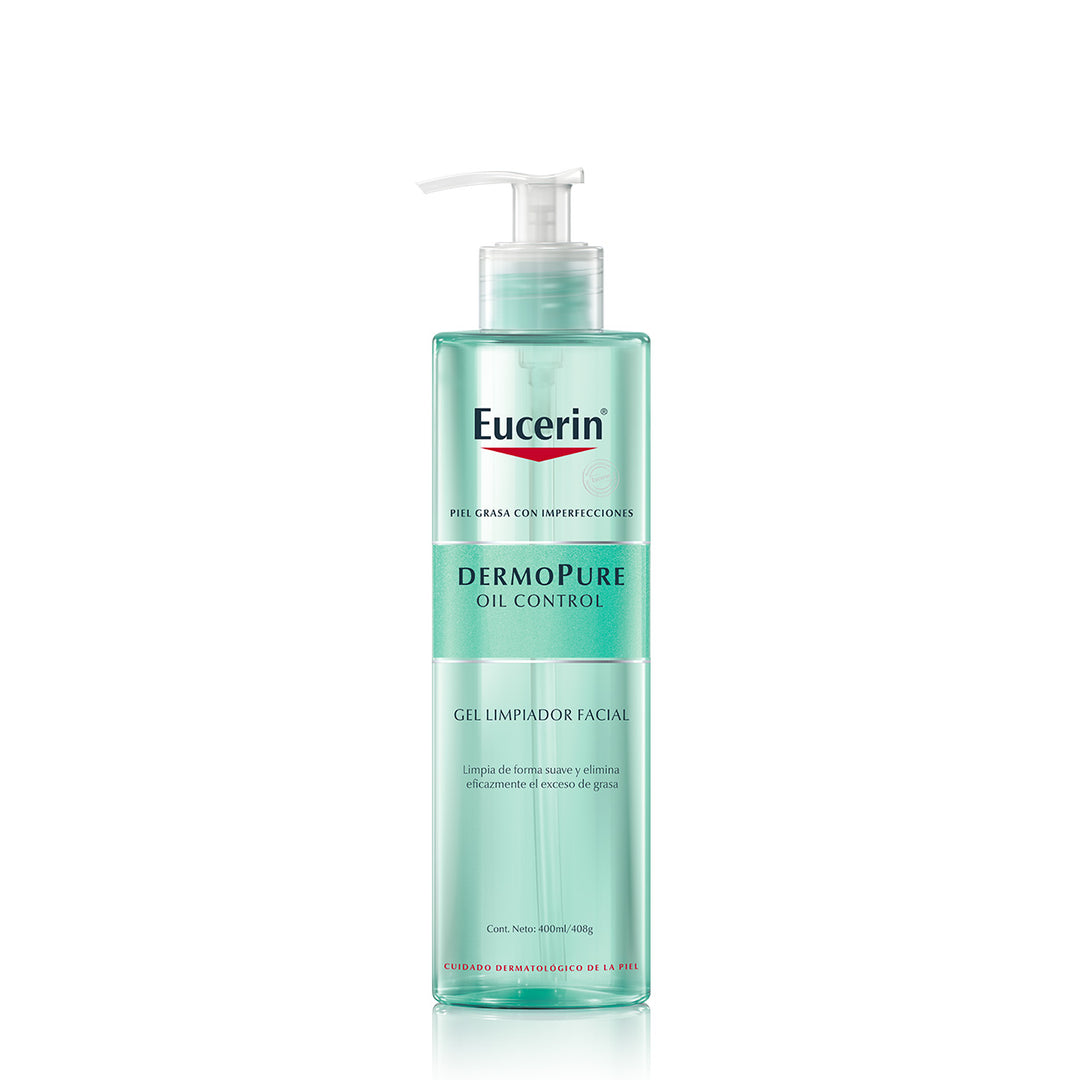 EUCERIN DERMOPURE OIL CONTROL GEL LIMPIADOR FACIAL; 400ML