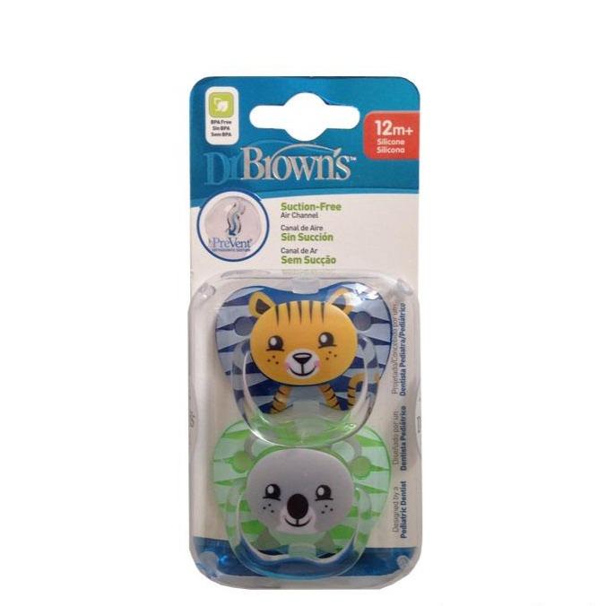 DR BROWN'S CHUPETE PREVENT ANIMAL +12M