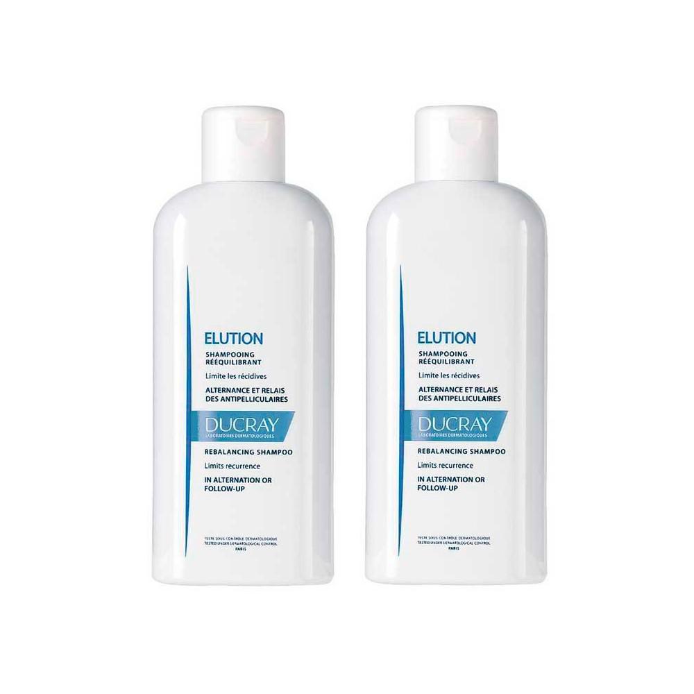 ELUCION CHAMPU REEQUILIBRANTE DUPLO DUCRAY; 2X400 ML