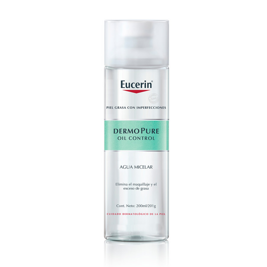 EUCERIN DERMOPURE OIL CONTROL AGUA MIICELAR; 200ML