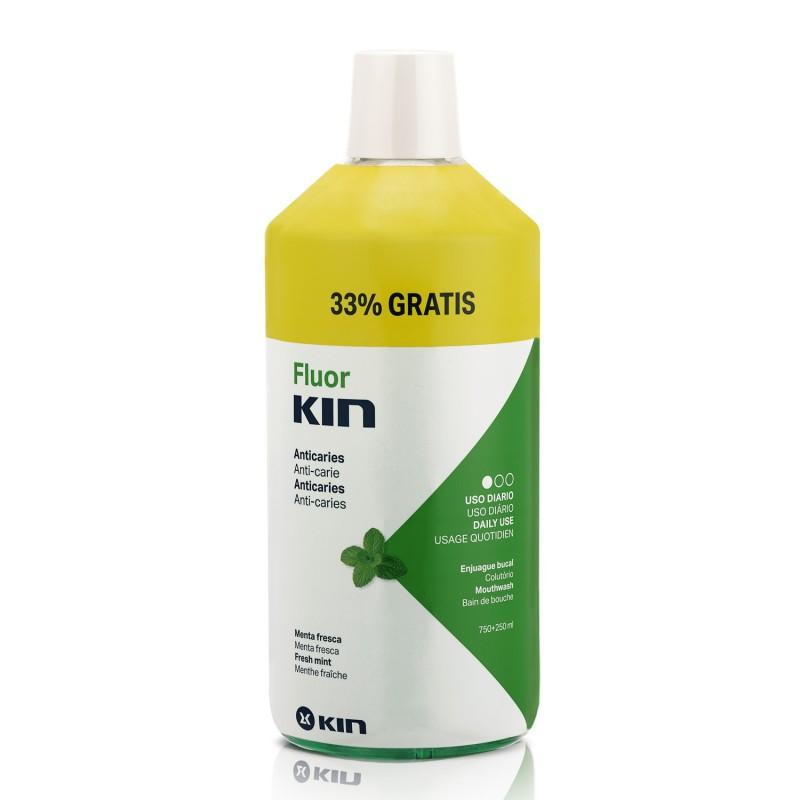 FLUOR KIN ANTICARIES COLUTORIO DIARIO 0,05; 750 ML