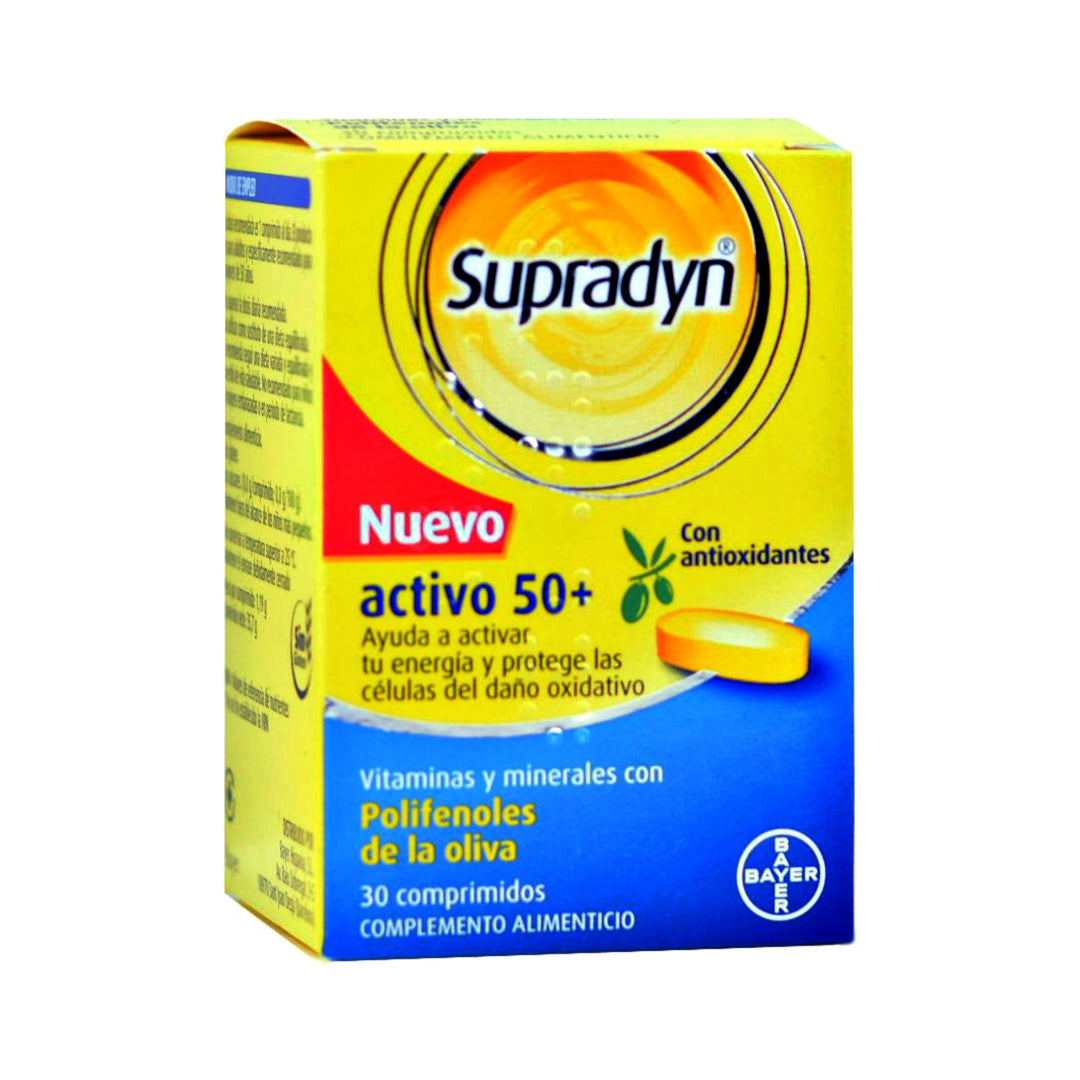 SUPRADYN ACTIVO 50+ ;30 COMPRIMIDOS