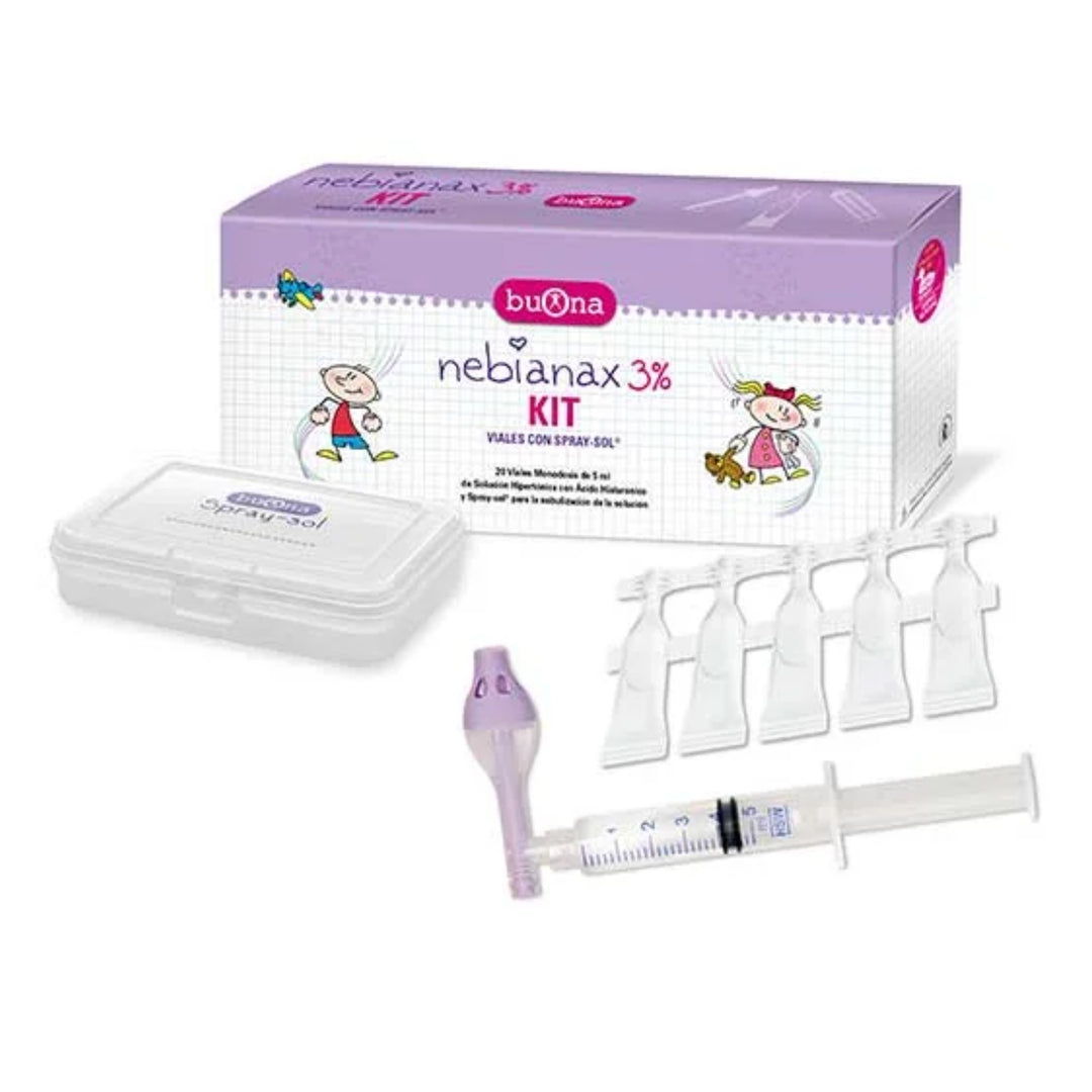 NEBIANAX 3% KIT 20 VIALES + DISPOSITIVO