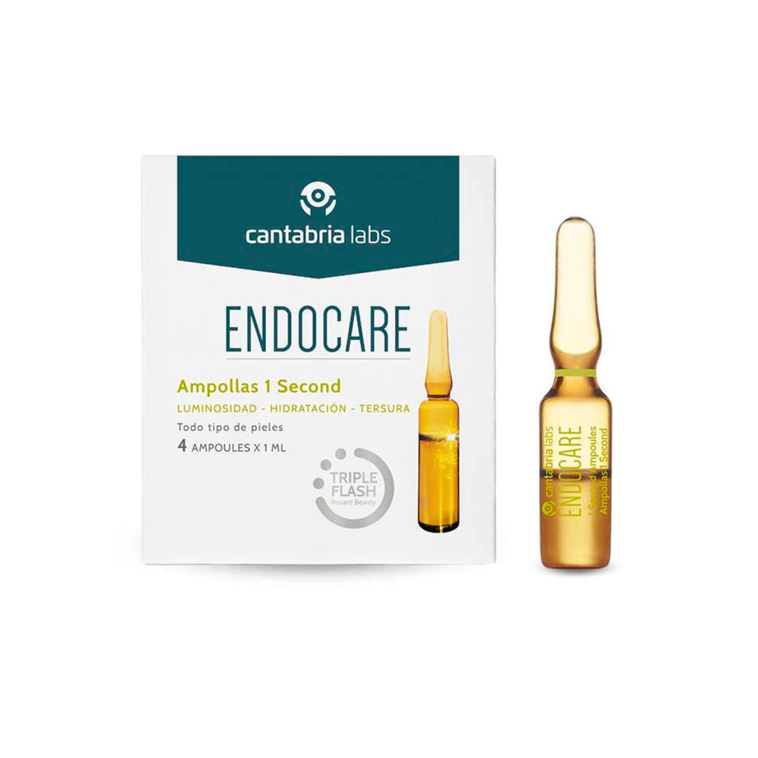 ENDOCARE ESSENTIAL 1 SECOND TRIPLEFLASH 4 AMPOLLAS ;1 ML