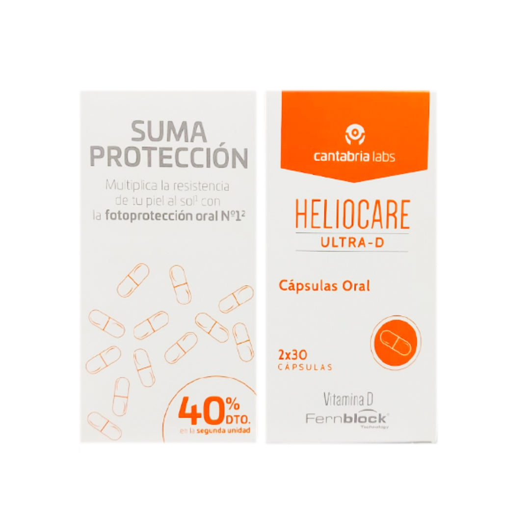 HELIOCARE ULTRA D DUPLO CAPSULAS; 2X30 CAPS