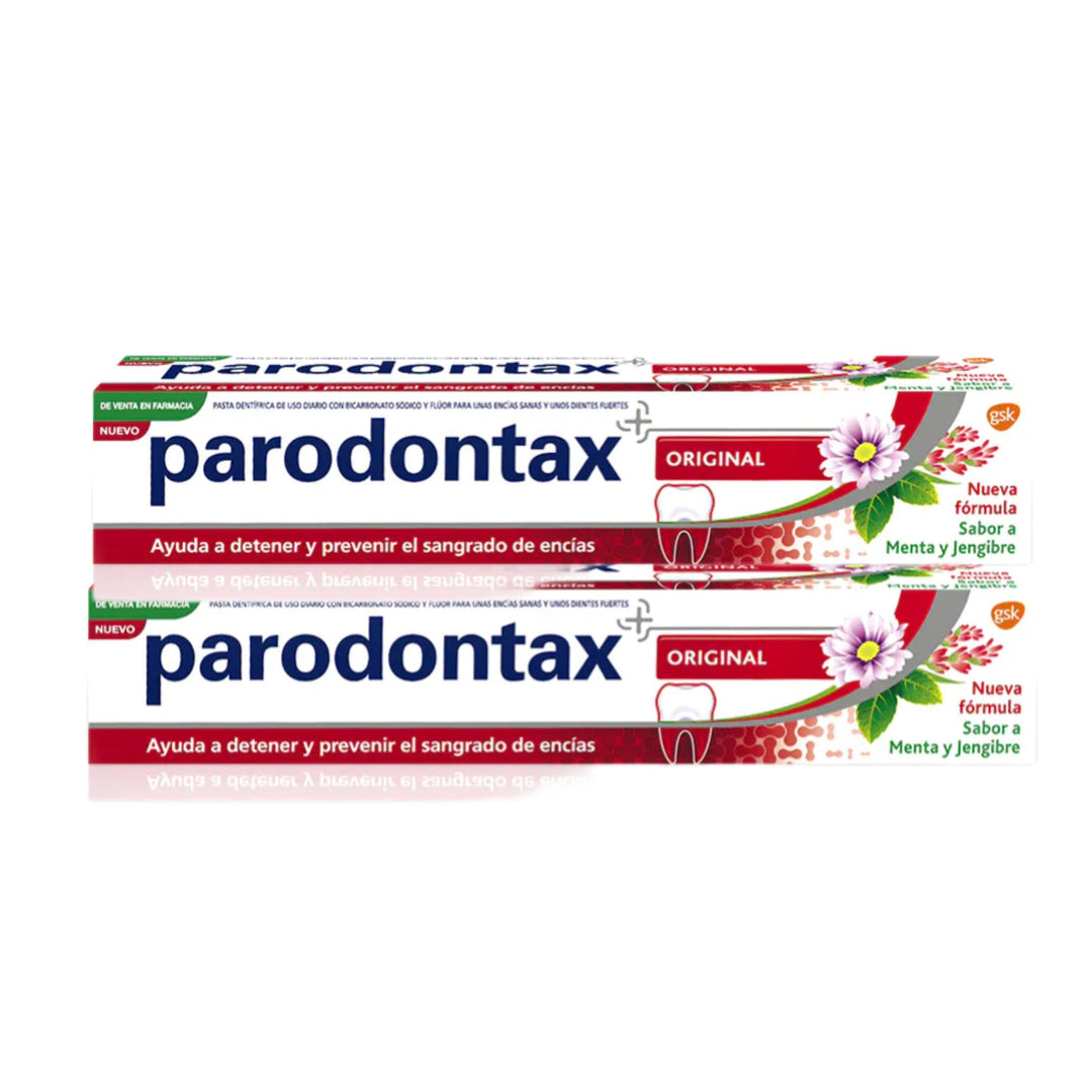 PARODONTAX ORIGINAL DUPLO PASTA DE DIENTES ; 2 X 75 ML