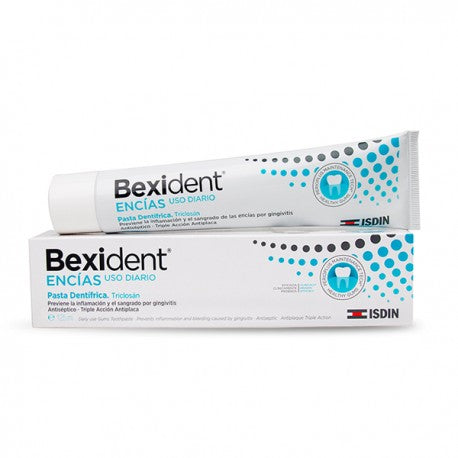 BEXIDENT ENCIAS USO DIARIO PASTA DENTAL TRICLOSAN; 125ML