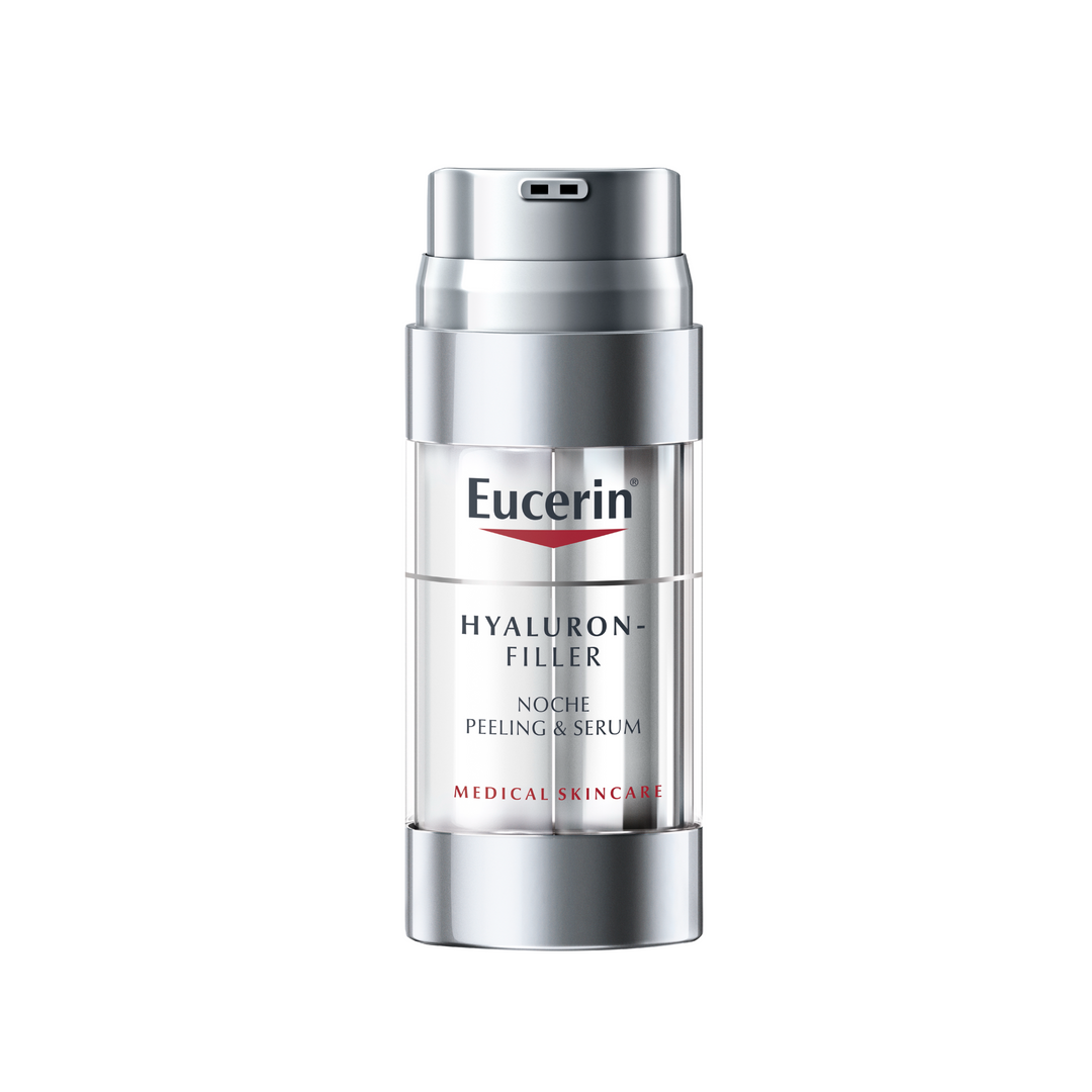 EUCERIN HYALURON FILLER PEELING Y SERUM NOCHE; 30ML