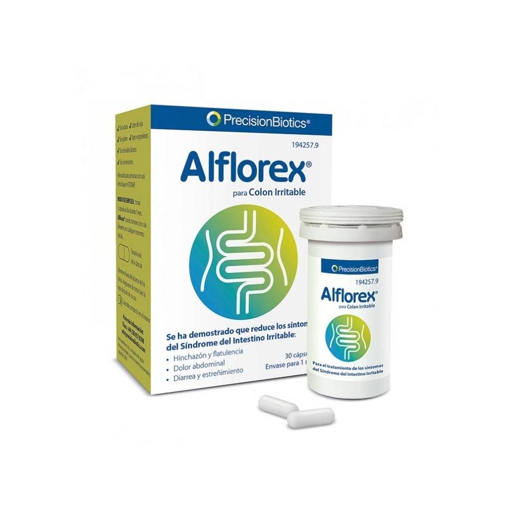 ALFLOREX PARA COLON IRRITABLE 30 CAPSULAS