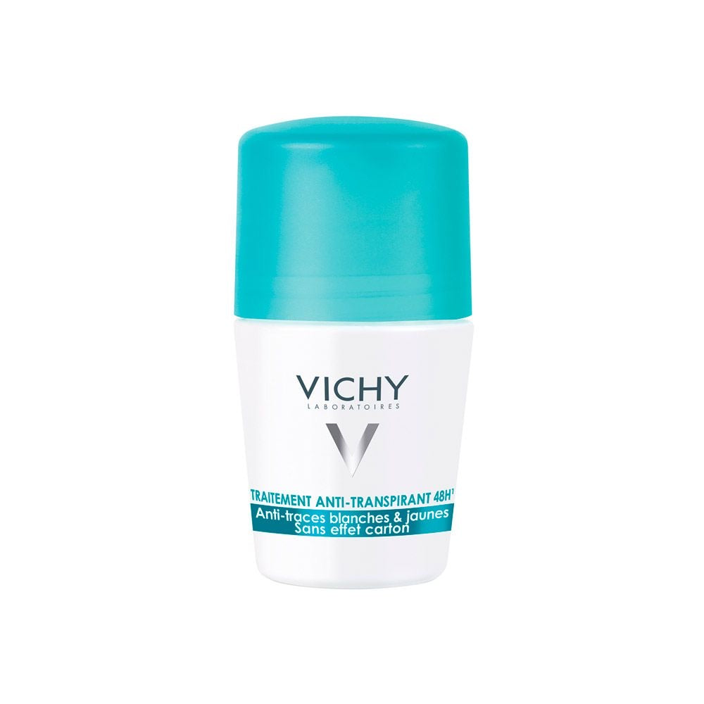 VICHY DESODORANTE ANTIMARCAS AMARILLAS ; 50 ML