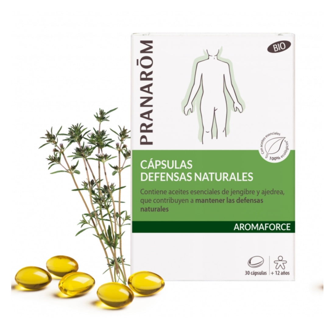 PRANAROM AROMAFORCE DEFENSAS NATURALES BIO ; 30 CAP