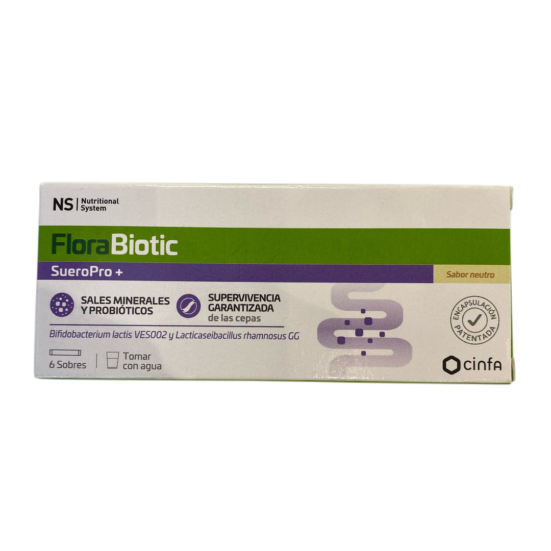 NS FLORABIOTIC SUEROPRO+ NEUTRO 6 SOBRES