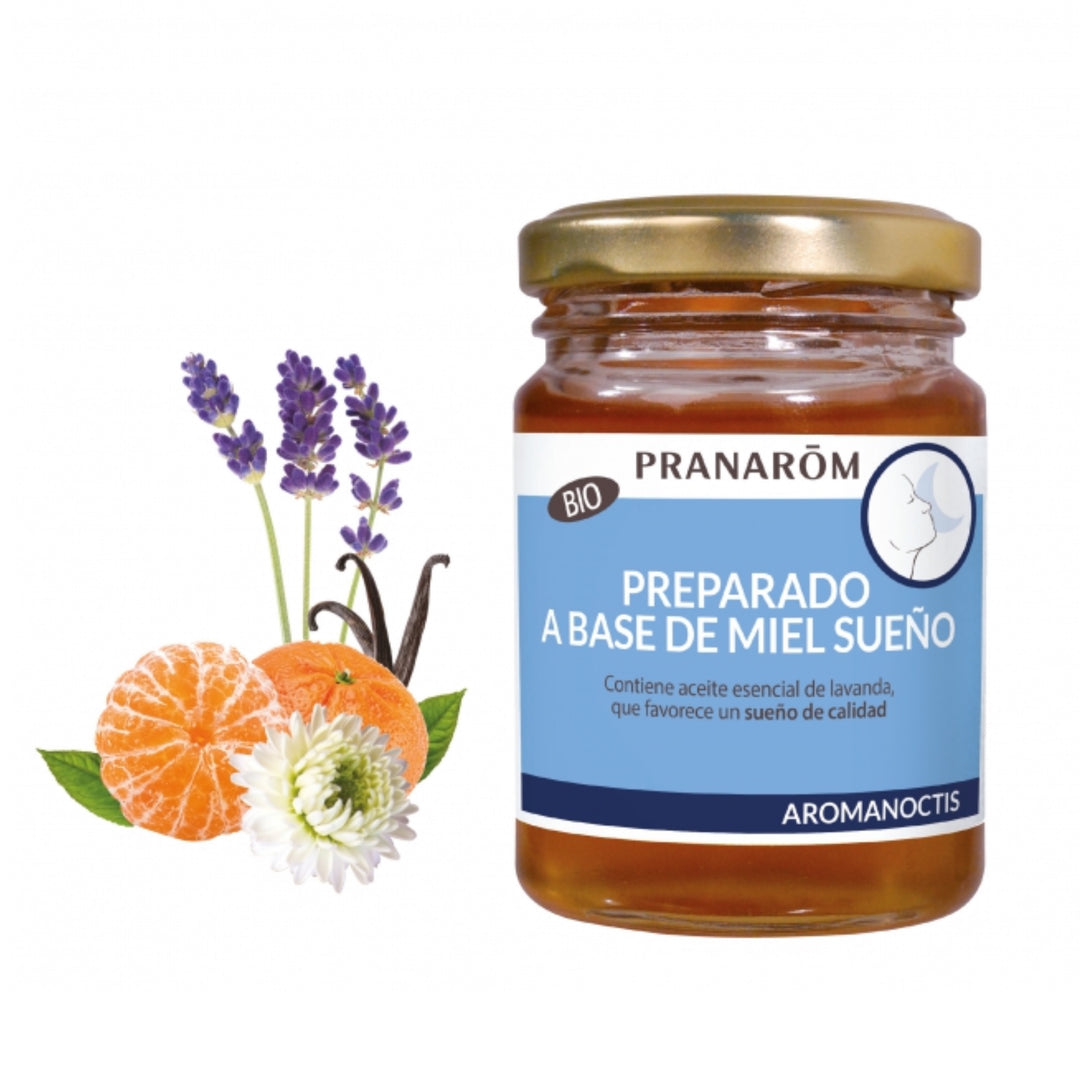 PRANAROM AROMANOCTIS PREPARADO A BASE DE MIEL SUEÑO ; 100 ML