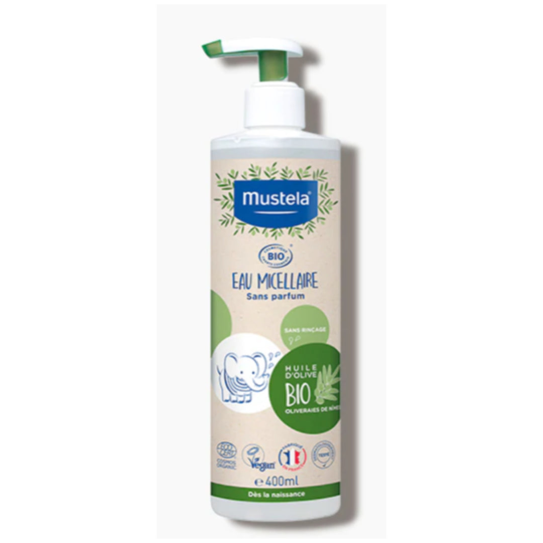 MUSTELA BIO AGUA MICELAR ; 400 ML