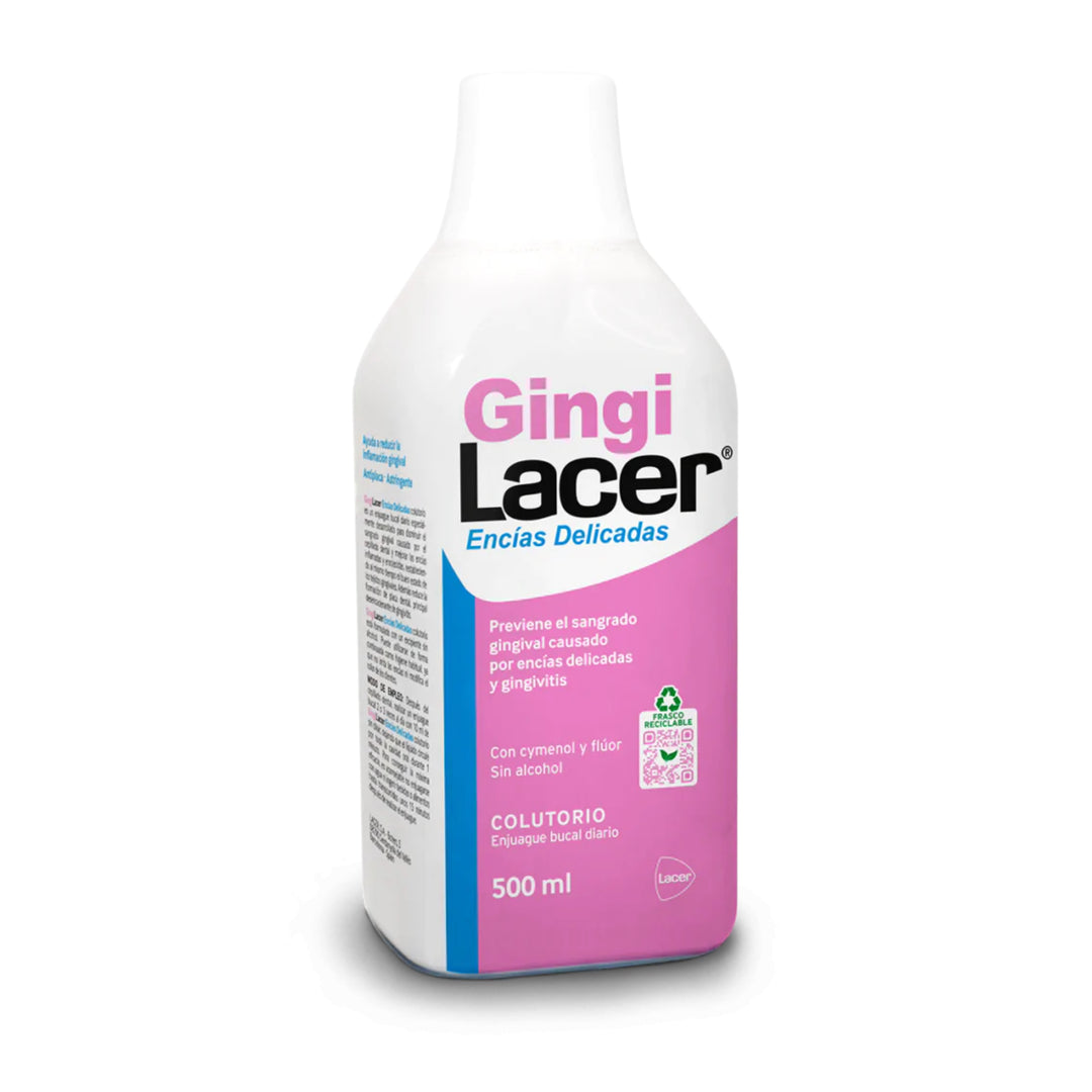 GINGILACER ENCIAS DELICADAS COLUTORIO;500 ML