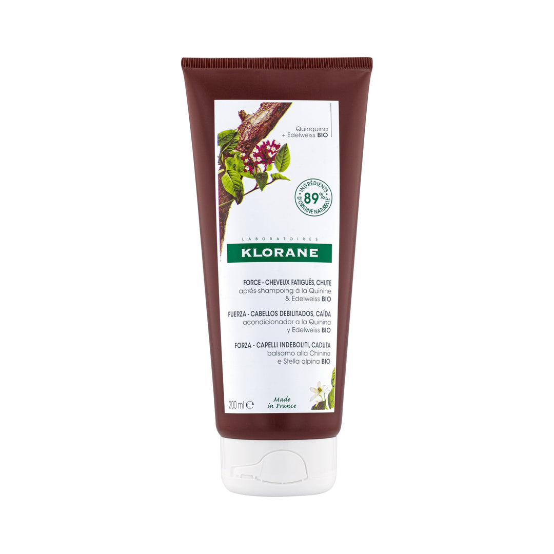 KLORANE ACONDICIONADOR QUININA EDELWEISS BIO; 200ML