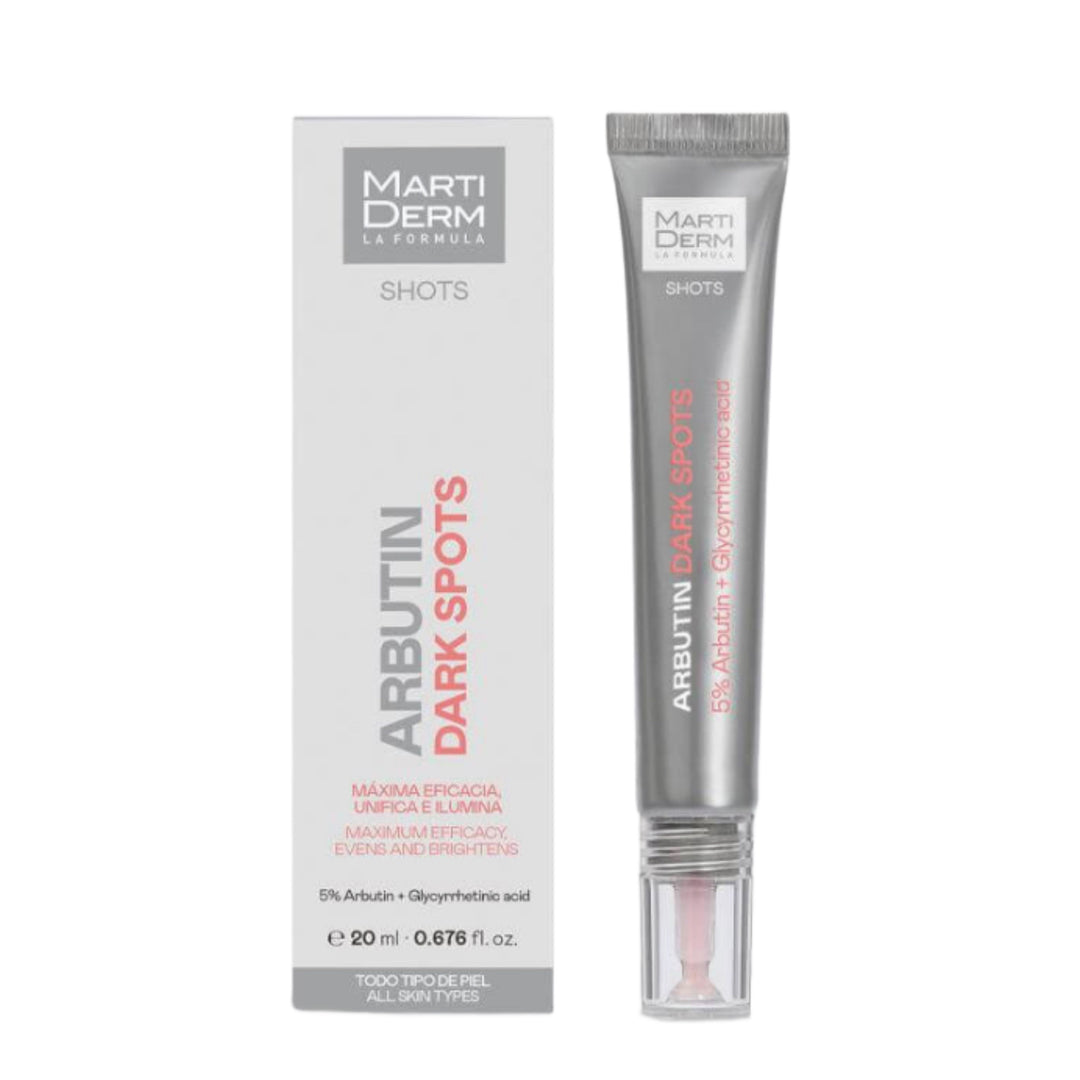 MARTIDERM SHOTS ARBUTIN DARK SPOTS ; 20 ML