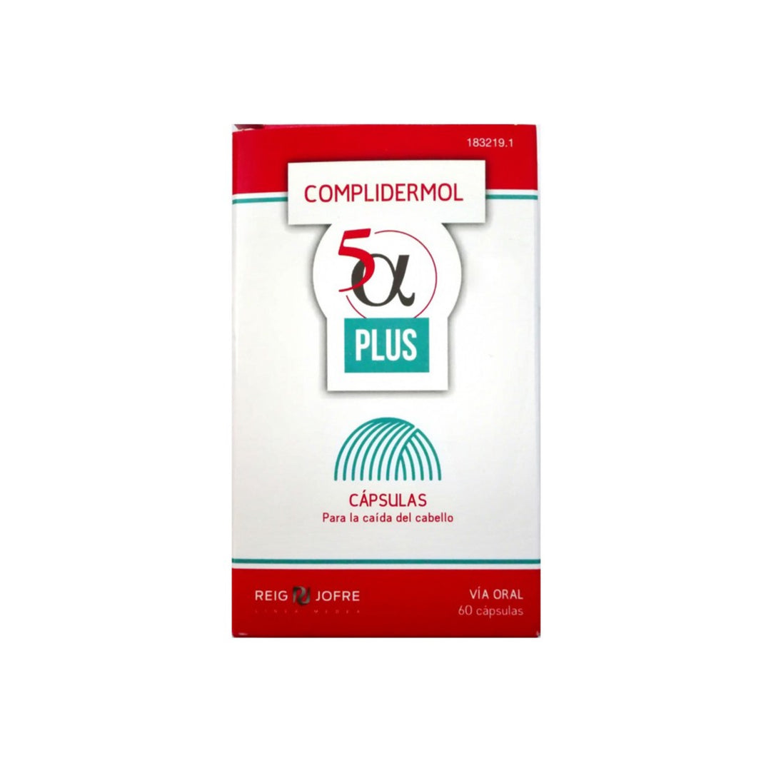 COMPLIDERMOL 5ALFA PLUS 60 CAPSULAS