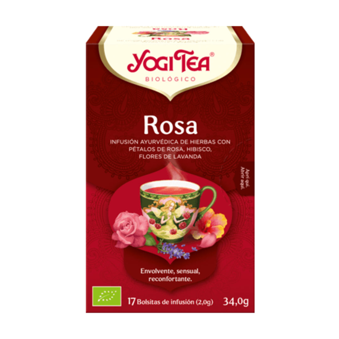 YOGI TEA ROSA ; 17 BOLSITAS