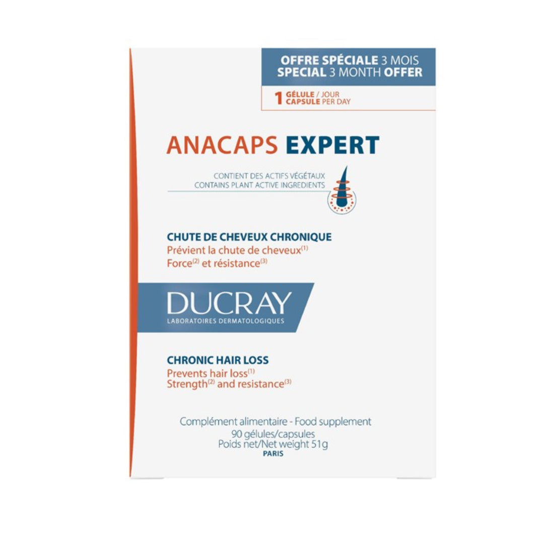 ANACAPS PROGRESSIV DUCRAY; 3X 30 CAPSULAS