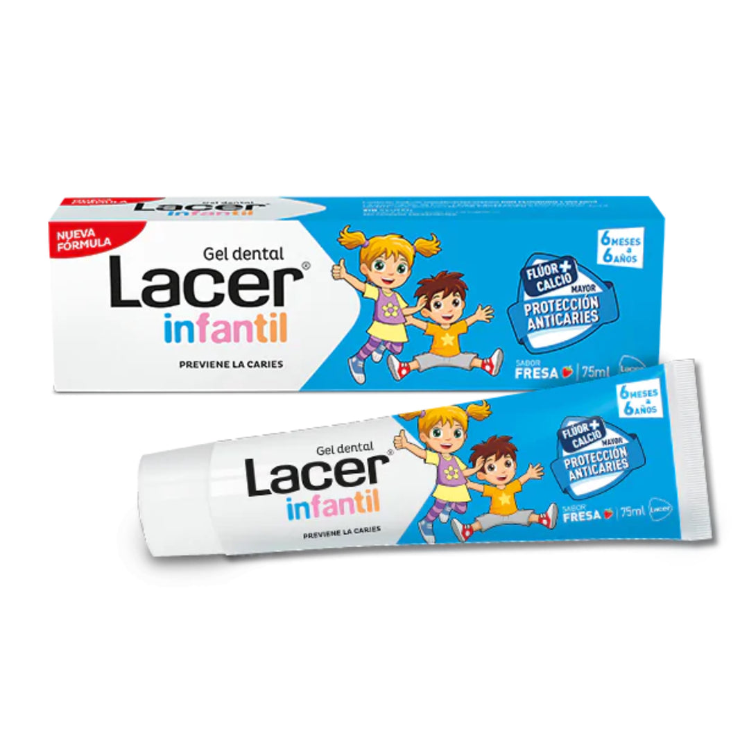 LACER INFANTIL GEL DENTAL FRESA;75 ML
