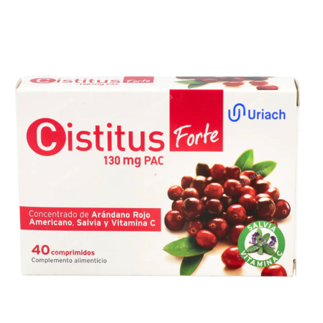 CISTITUS FORTE 130 MG PAC 20 COMPRIMIDOS