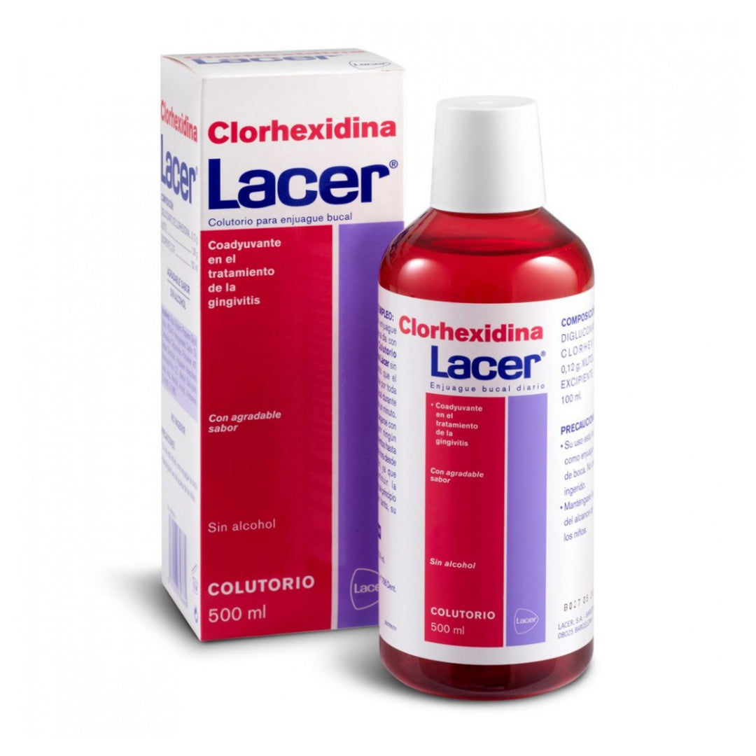 LACER COLUTORIO CLORHEXIDINA;500 ML