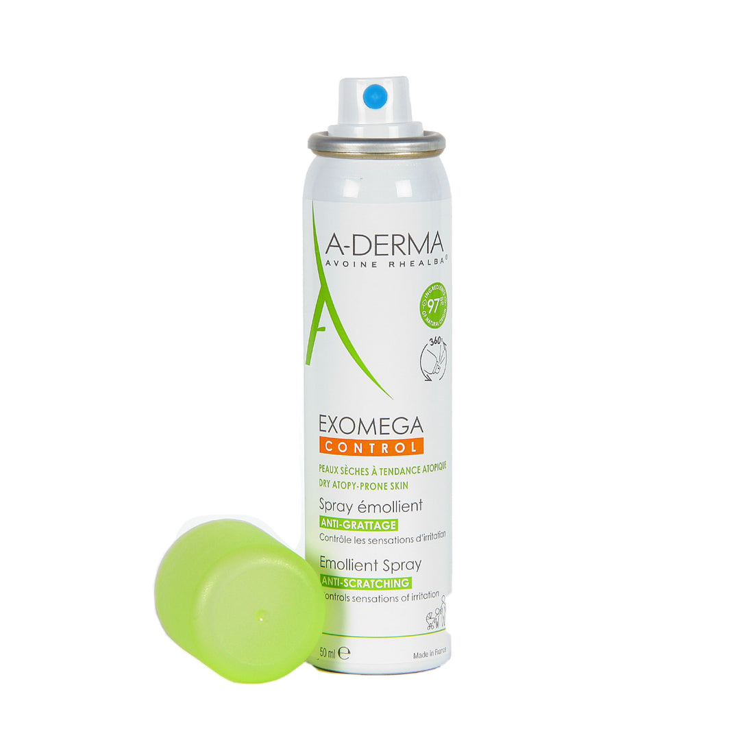 A-DERMA EXOMEGA CONTROL SPRAY EMOLIENTE ANTI-RASCADO; 50 ML