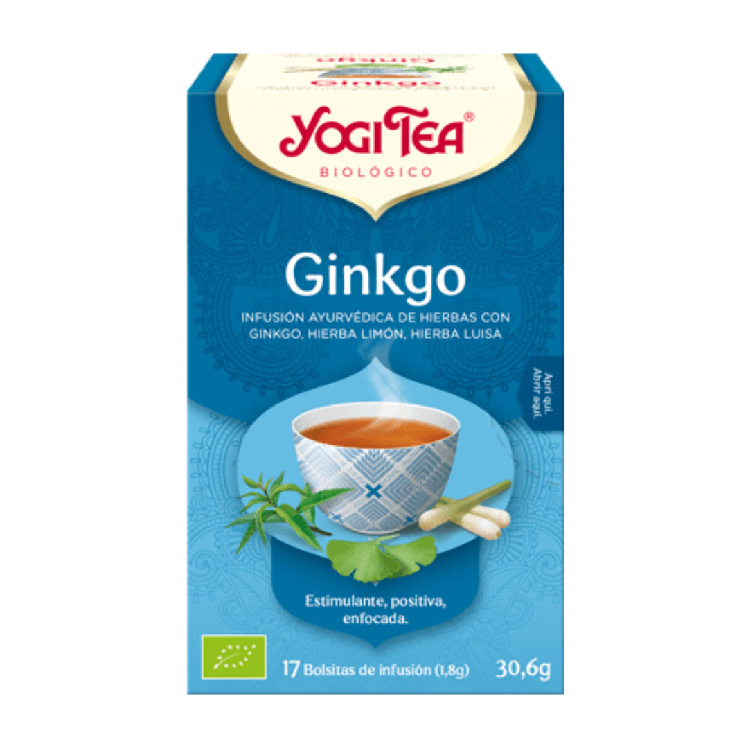YOGI TEA GINKGO ; 17 BOLSITAS