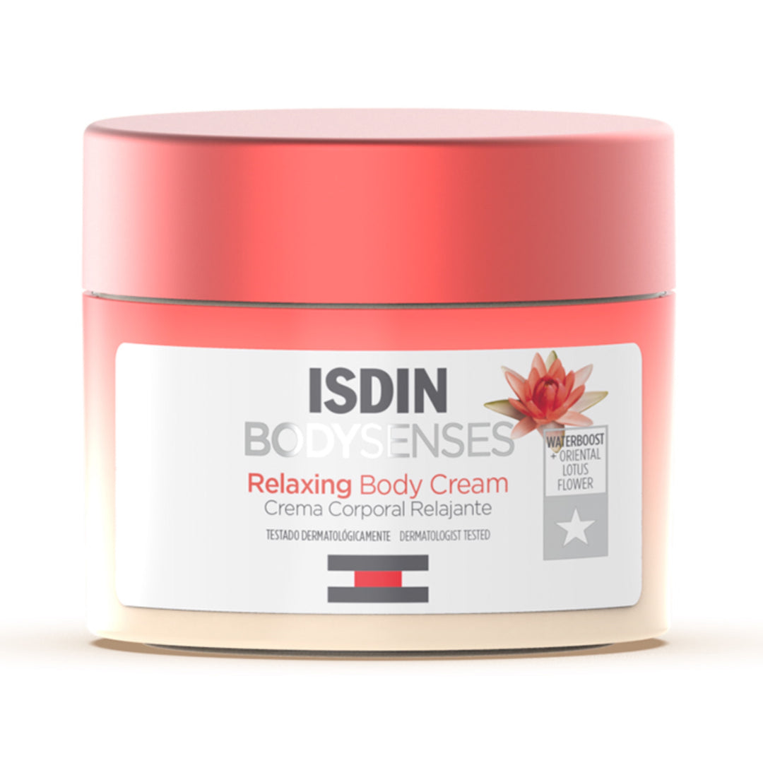 ISDIN BODYSENSES CREMA CORPORAL RELAJANTE FLOR DE LOTO; 250ML