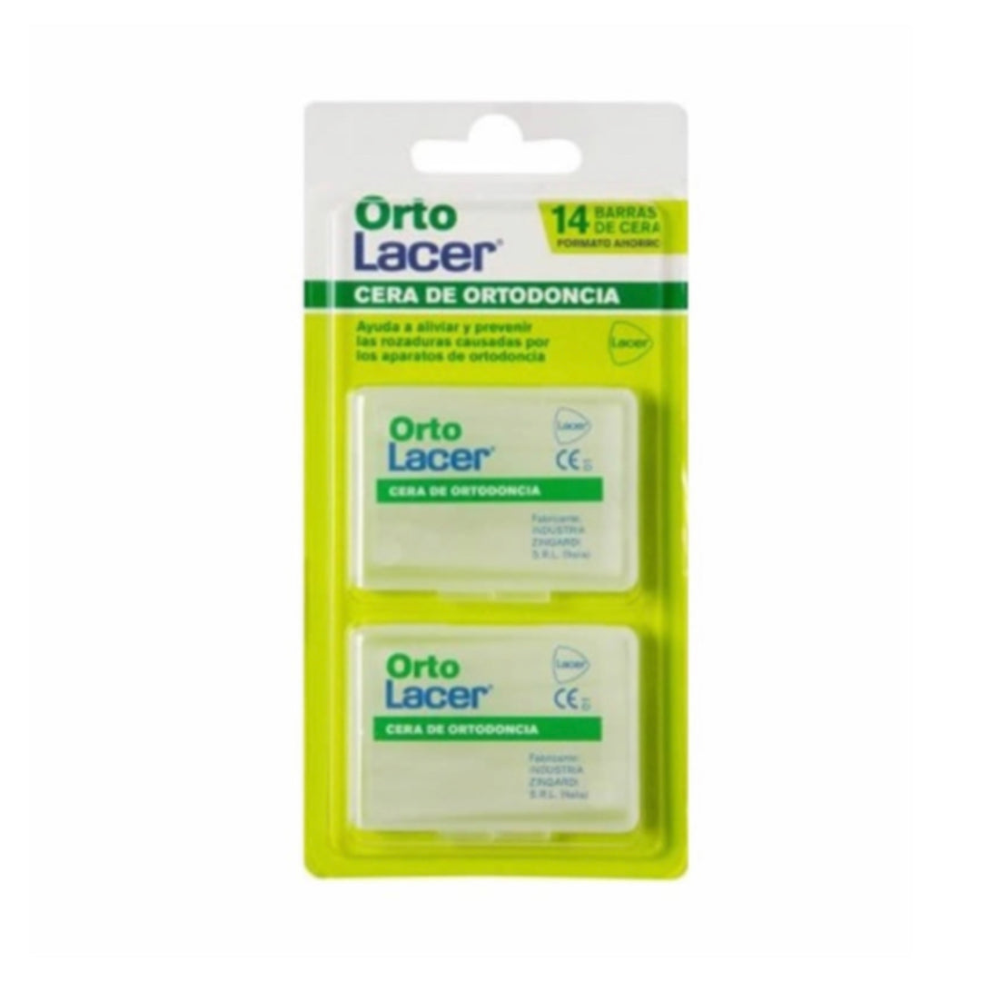ORTOLACER CERA ORTODONCIA; 14 BARRITAS