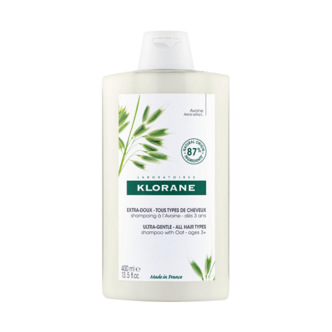 KLORANE CHAMPU A LA LECHE DE AVENA ; 400ML