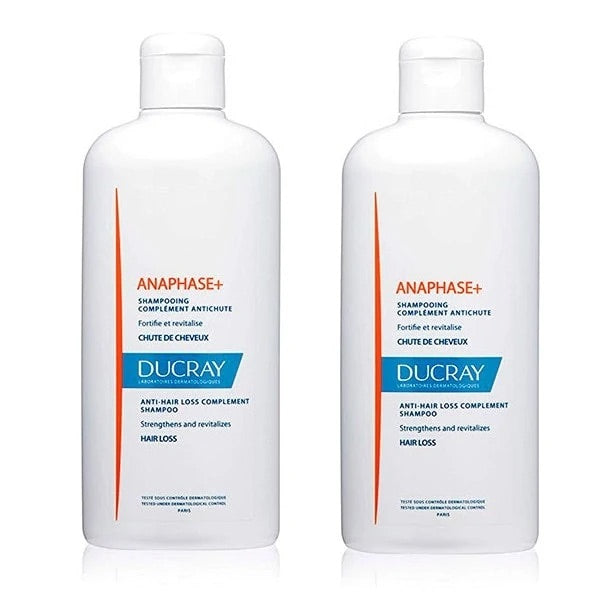 DUCRAY ANAPHASE+ CHAMPÚ DUPLO ANTICAIDA ; 400 ML X 2