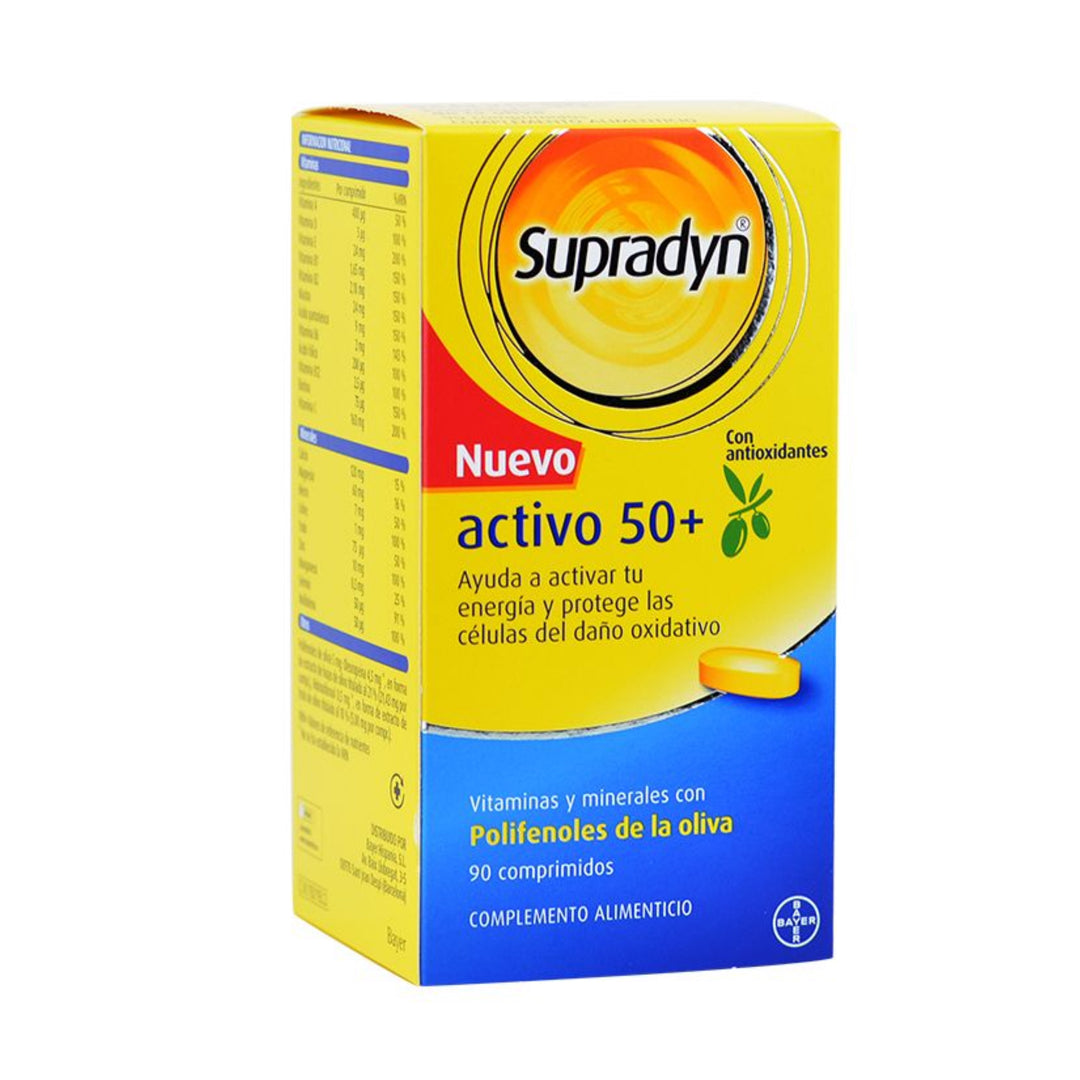 SUPRADYN ACTIVO 50+ ANTIOXIDANTES 90 COMPRIMIDOS