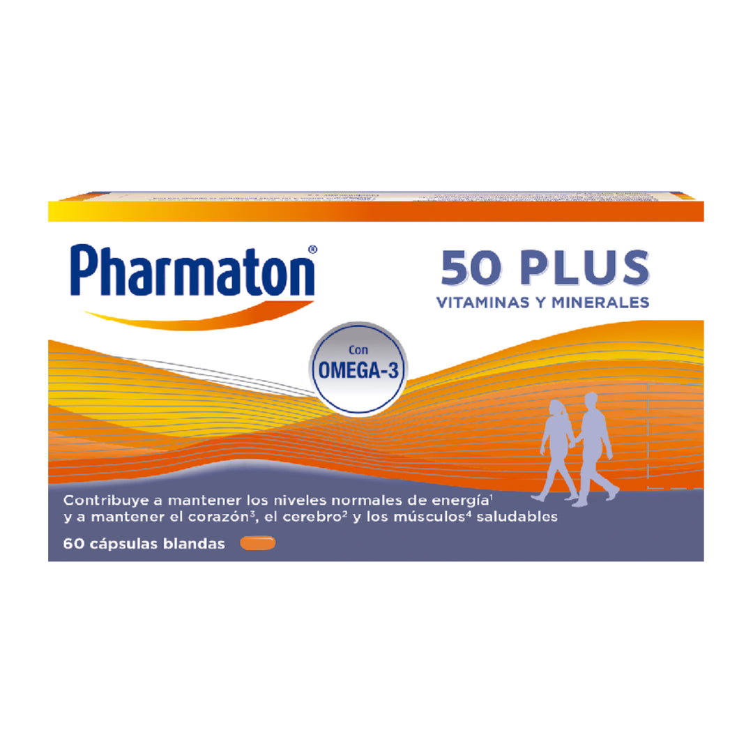 PHARMATON 50 PLUS 60 CAPSULAS