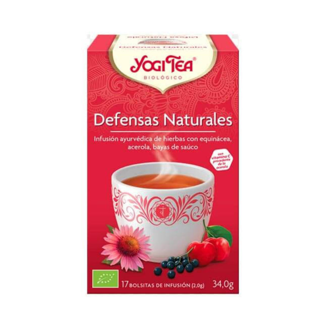 YOGI TEA DEFENSAS NATURALES ; 17 BOLSITAS