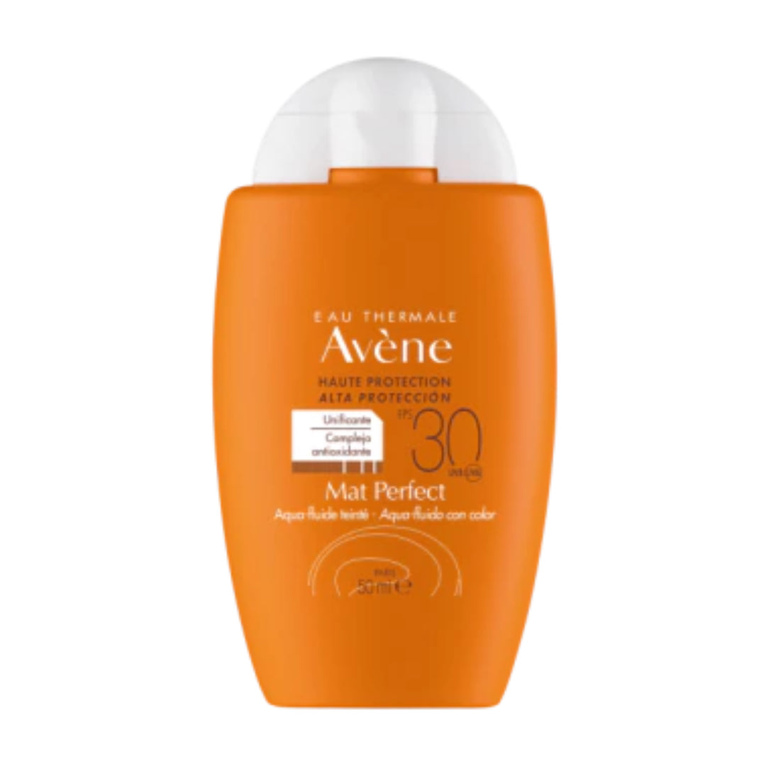 AVENE SOLAR MAT PERFECT CC AQUA FLUIDO CON COLOR SPF 30+ ; 50 ML
