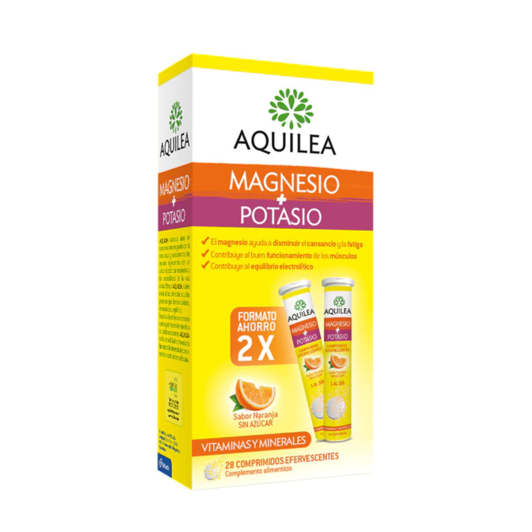 AQUILEA MAGNESIO+ POTASIO 28 COMPRIMIDOS EFERVESCENTES
