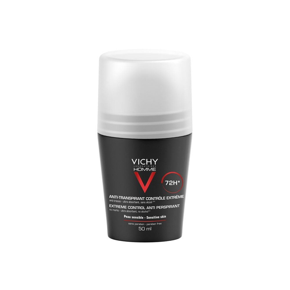 VICHY HOMME DESODORANTE ANTITRANSPIRANTE 72H ; 50 ML